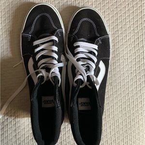 Black high top vans
